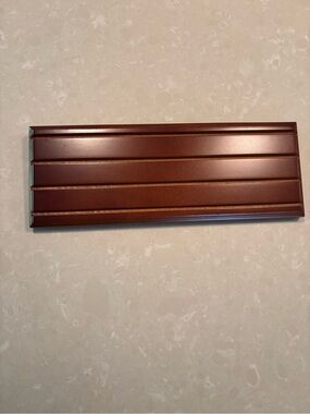 Solid Wood Coin Display- NEW. 4 Rows.